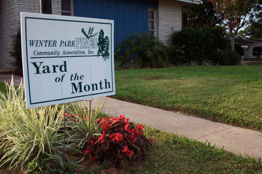 landscape hoa award