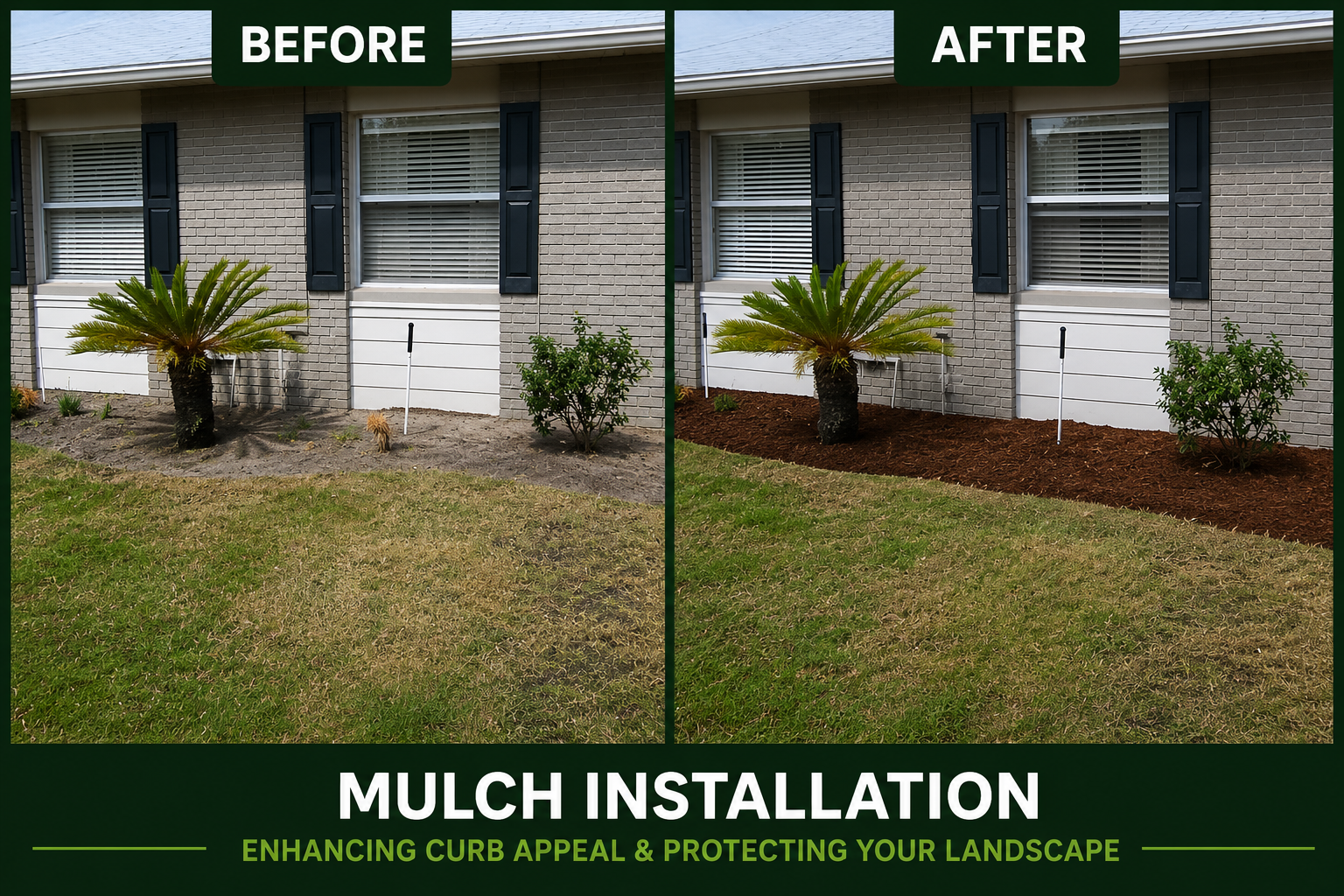 After — landscape bed 1 by Kimber Landscapes